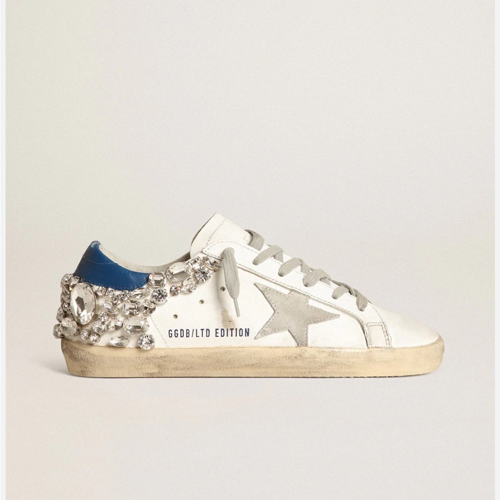 Golden Goose Women's Super-Star with Swarovski stone decoration - Picture 1 of 9